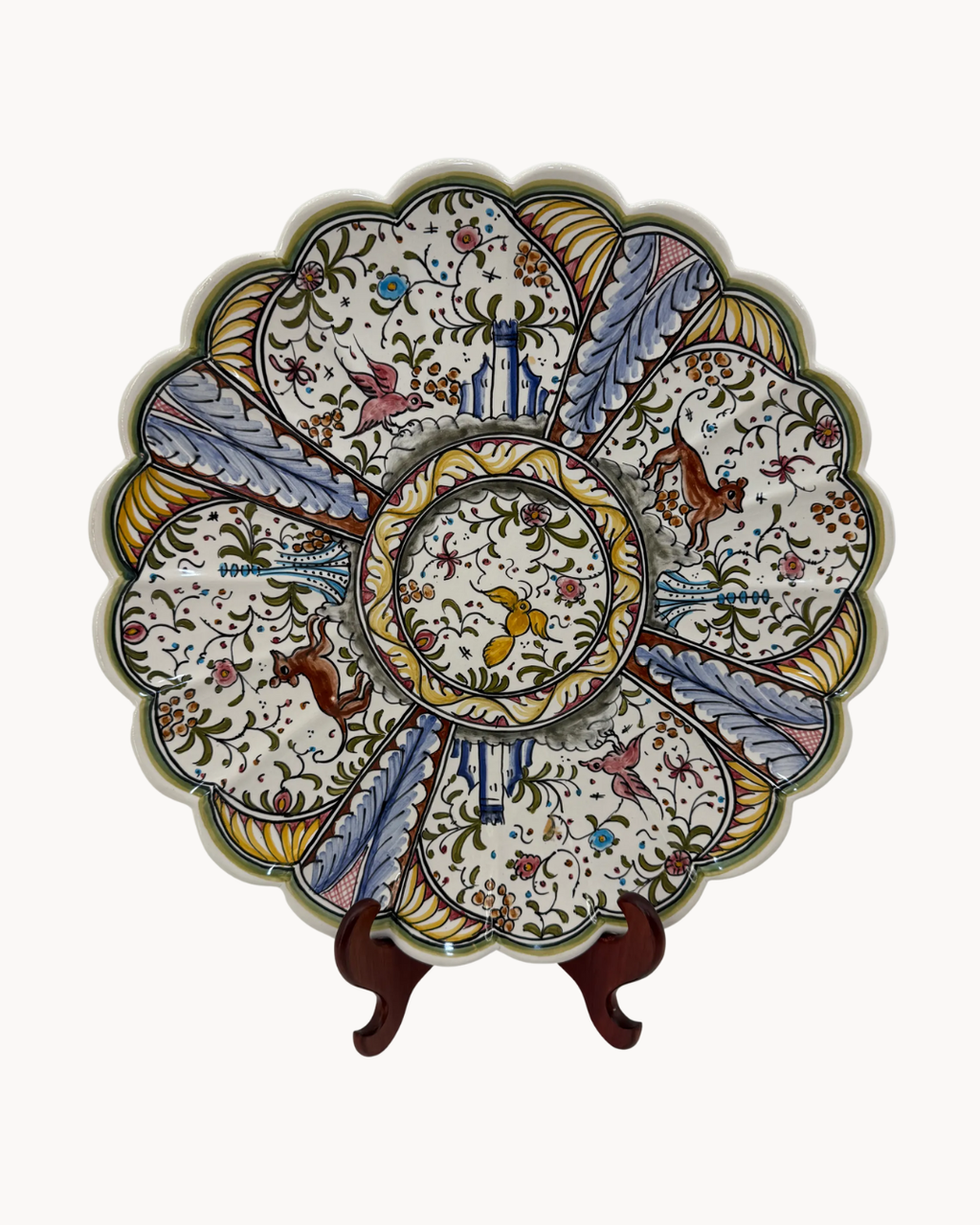 Nora Fenton Decorative Wall Plate | Ceramics | Multicoloured Portugal