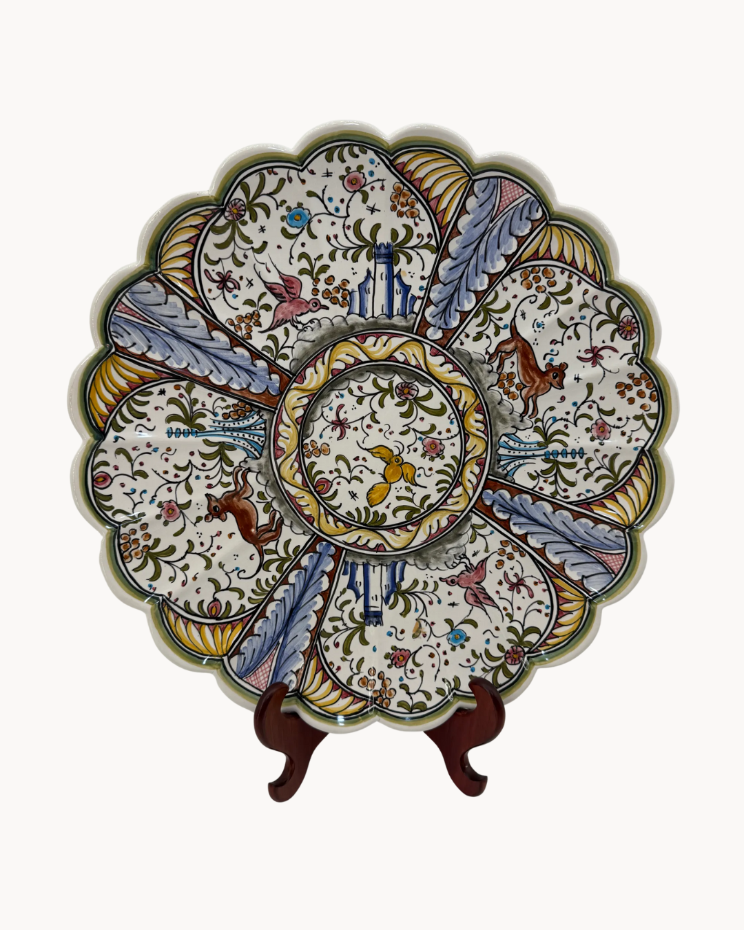 Nora Fenton Decorative Wall Plate | Ceramics | Multicoloured Portugal