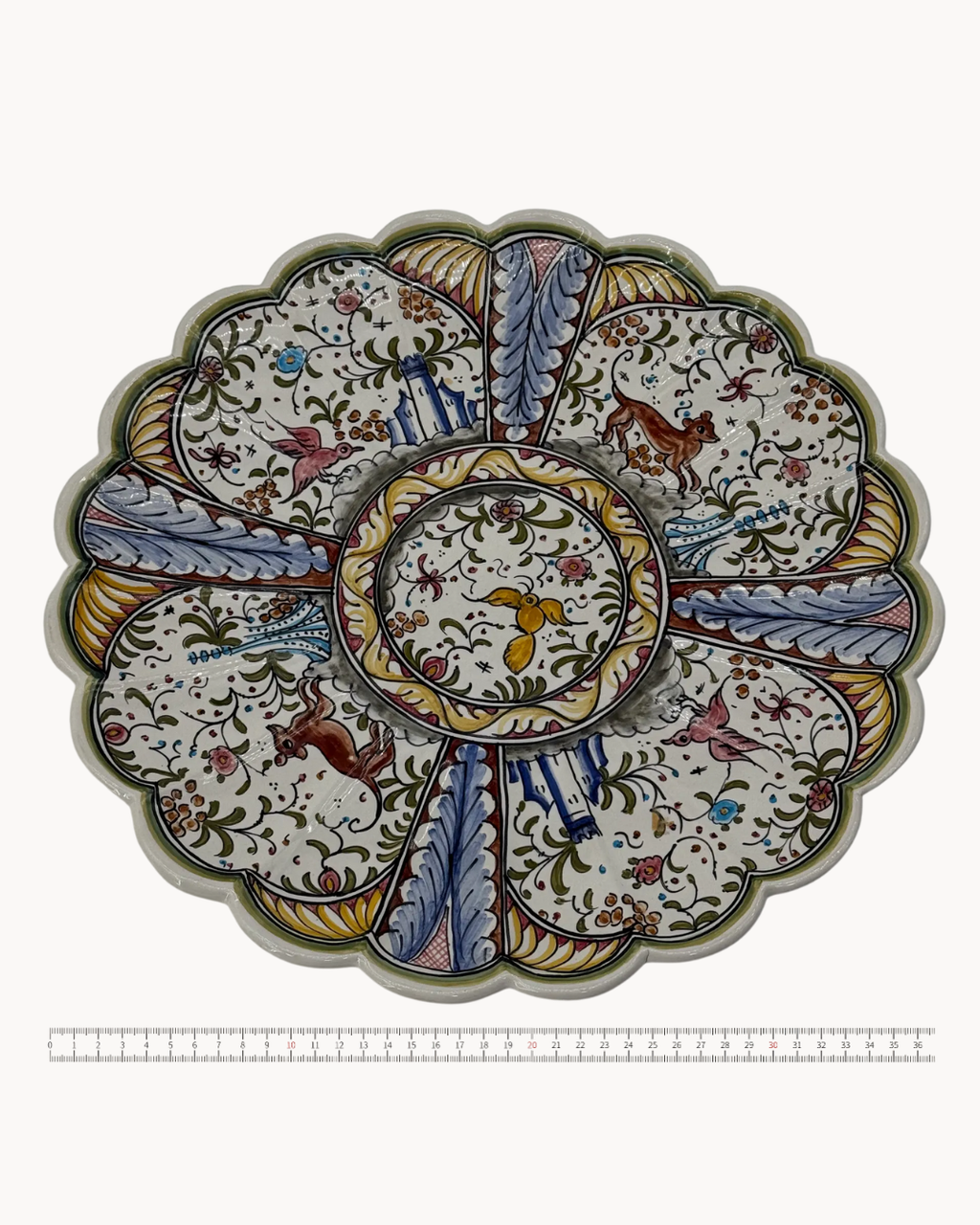 Nora Fenton Decorative Wall Plate | Ceramics | Multicoloured Portugal