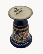 Majolica Holland Vase | Earthenware | Hand-painted Floral Motif