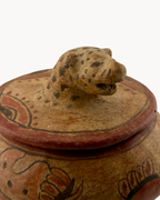 Oscar Rodolfo Mendoza Jaguar Bowl | Earthware | Hand-painted
