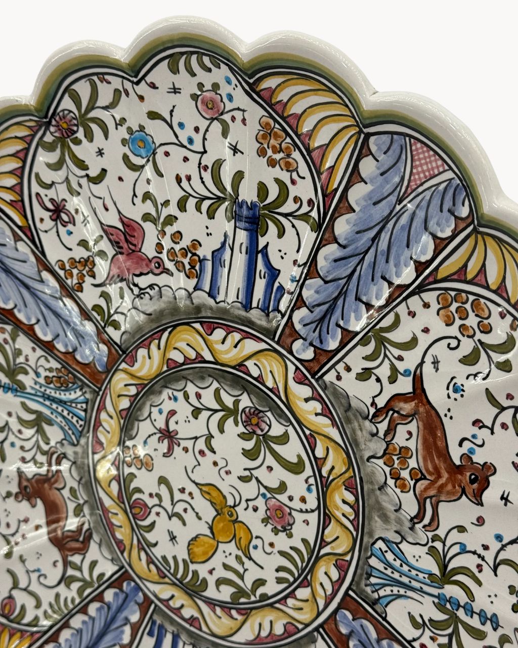 Nora Fenton Decorative Wall Plate | Ceramics | Multicoloured Portugal